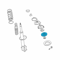 OEM 1999 Infiniti QX4 Seat-Front Spring Diagram - 54036-0W000