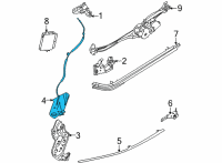 OEM 2022 Kia Carnival LOCK ASSY-HOLD OPEN Diagram - 83955R0000