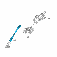 OEM 2019 Chevrolet Bolt EV Lower Shaft Diagram - 42712507