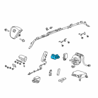 OEM 2010 Honda Pilot Snsr Assy, Stllte Diagram - 77975-SZA-A01