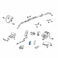 OEM Honda Pilot OPDS Unit Diagram - 81169-SZA-A11