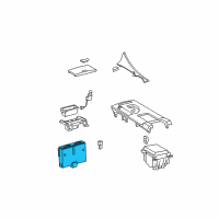 OEM 2006 Lexus GS430 Switch, Seat Heater Diagram - 84751-30180