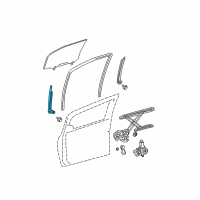 OEM Toyota Yaris Run Channel Diagram - 67402-52100