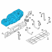 OEM 2019 Ford F-350 Super Duty Fuel Tank Diagram - HC3Z-9002-Y