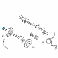 OEM Kia Seal-Oil, In Diagram - MB00133065A