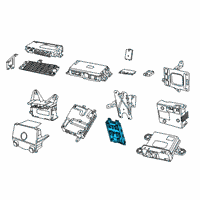 OEM Ram 2500 Body Controller Diagram - 68372337AF