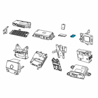 OEM 2019 Ram 3500 Module-Heated Seat Diagram - 68388904AB