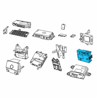 OEM 2019 Ram 2500 Module-Trailer Tow Diagram - 68413389AC