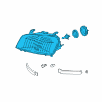 OEM 1997 Toyota RAV4 Composite Assembly Diagram - 81150-42060