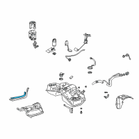 OEM 2004 Toyota Avalon Band Seat Diagram - 77681-32060