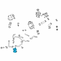 OEM 2016 BMW 550i Water Pump Diagram - 11-51-7-566-335