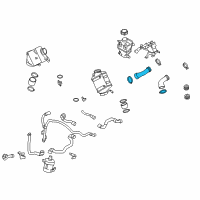 OEM 2015 BMW 550i Charge Air Line Diagram - 13-71-7-575-408