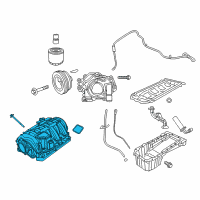 OEM 2017 Jeep Grand Cherokee ENGINE INTAKE Diagram - 68189105AC