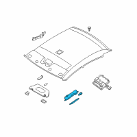 OEM 2007 Nissan Altima Lamp Assy-Personal Diagram - 26460-JA00A