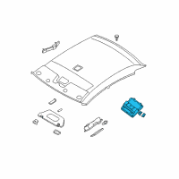 OEM Nissan Altima Lamp Assembly-Map Diagram - 26430-JA03A