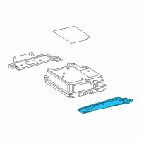 OEM 2019 Lexus LS500 Bracket, Sub-Battery Diagram - 28813-70020