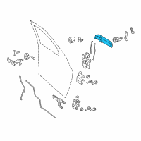 OEM Dodge Ram 3500 Handle-Exterior Door Diagram - 1GH261DMAG