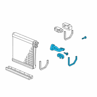 OEM 2013 Honda Odyssey Pipe Sub-Assy. Diagram - 80216-TK8-A42