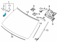 OEM 2022 Kia Telluride Sensor-Auto DEFOG Diagram - 97257S1000