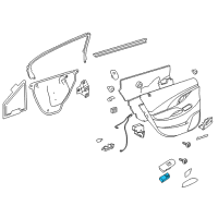 OEM Buick Window Switch Diagram - 20933566