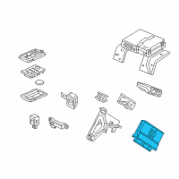 OEM 2015 Acura ILX Main Unit, Smart Diagram - 38320-TX6-A01