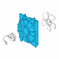 OEM Acura RDX Shroud Diagram - 19015-50C-H01