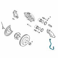 OEM 2002 Dodge Ram 1500 Line-Brake Diagram - 52121288AC