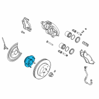 OEM 2002 Dodge Ram 1500 Axle Bearing Diagram - 52070321AA