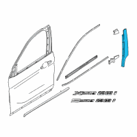 OEM 2017 BMW X1 Cover, Column B, Door, Front Left Diagram - 51-33-7-349-651