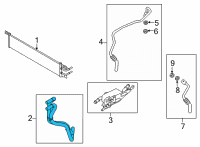 OEM 2022 Ford Maverick TUBE ASY Diagram - NZ6Z-7R081-B