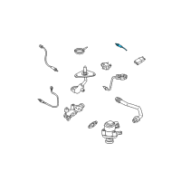 OEM 2000 Nissan Maxima Heated Oxygen Sensor, Rear Diagram - 226A0-2Y904