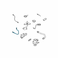 OEM 2001 Nissan Maxima Heated Oxygen Sensor Diagram - 22691-2Y901