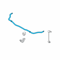 OEM Infiniti FX45 Stabilizer-Front Diagram - 54611-CG000
