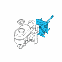 OEM Ram 3500 Booster-Power Brake Diagram - 68433353AA