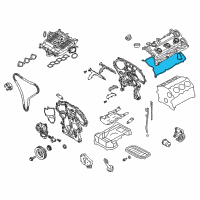 OEM Nissan Quest Rocker Cover Gasket Diagram - A3270-JK20B