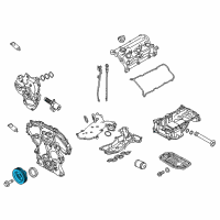 OEM 2019 Infiniti Q60 PULLEY-CRANKSHF Diagram - 12303-4HK0A