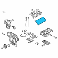 OEM 2020 Infiniti Q60 Gasket - Rocker Cover Diagram - 13270-5CA0A