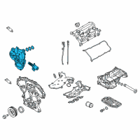 OEM 2021 Infiniti Q50 Cover Kit-Cam SPROCKET, VTC Diagram - 13040-5CA0A