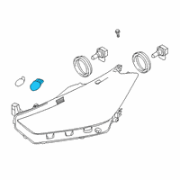OEM 2022 Nissan Sentra Bulb Diagram - 26717-8990A