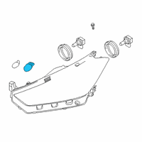 OEM Nissan Leaf Bulb Diagram - 26717-8990A