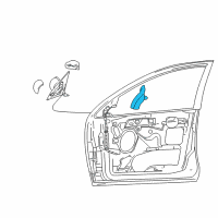 OEM 2003 Ford Focus Cover Diagram - 2M5Z-17K709-FB