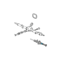 OEM 2006 Ford F-150 Side Bearings Diagram - E5TZ-4222-A