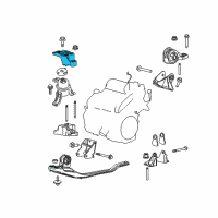 OEM 2005 Mercury Mariner Upper Bracket Diagram - 5L8Z-6061-FB