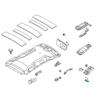 OEM Kia Sedona Lens Diagram - 0K53E51417