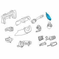 OEM Chevrolet Camaro Sensor Asm-Steering Angle Diagram - 13513905