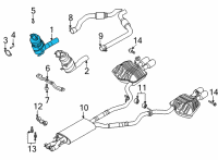 OEM 2022 Lincoln Aviator CONVERTER ASY Diagram - M1MZ-5E212-B