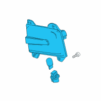 OEM 2018 Honda Ridgeline Light Assy., L. FR. Turn Diagram - 33350-T6Z-A11