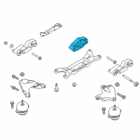 OEM 2014 Ford Mustang Mount Diagram - BR3Z-7E373-A