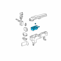 OEM 1999 Toyota Camry Junction Block Diagram - 82720-06010