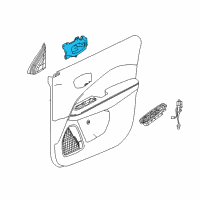 OEM 2019 Jeep Compass Handle-Inside Release Diagram - 6ER82PS4AB